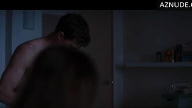 Romantic caresses after sex