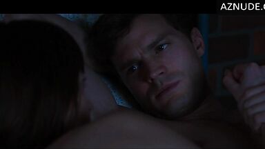 Romantic caresses after sex