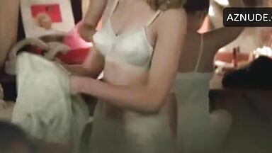 Small tits in a bustier
