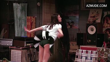Mila Kunis cheerleading dance