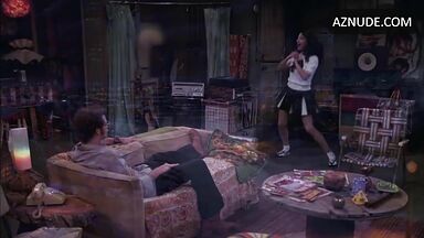 Mila Kunis cheerleading dance