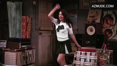 Mila Kunis cheerleading dance