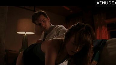 Dakota Johnson Butt Scene in Fifty Shades Of Grey