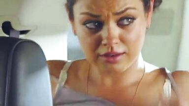 Mila Kunis bra and panties