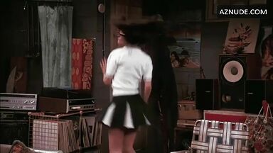 Mila Kunis cheerleader with her ass exposed
