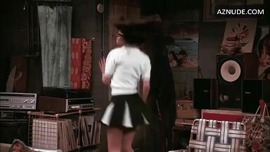 Mila Kunis cheerleader with her ass exposed