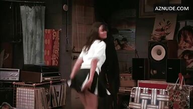 Mila Kunis cheerleader with her ass exposed