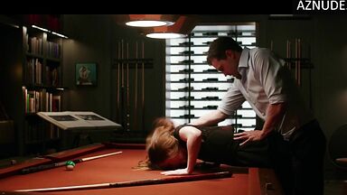Dakota Johnson she gets fucked on the pool table