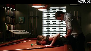 Dakota Johnson she gets fucked on the pool table