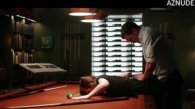 Dakota Johnson she gets fucked on the pool table