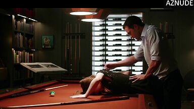 Dakota Johnson she gets fucked on the pool table