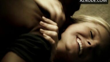 Kristen Bell trying to have sex with a black man