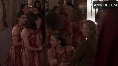 Bizarre dances with Dakota Johnson Mia Goth