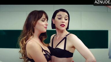 Dakota Johnson and St. Vincent they need a woman to film them