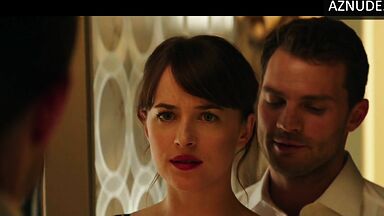 Dakota Johnson pushed with a dick from behind