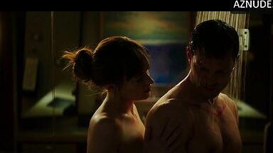 Dakota Johnson pushed with a dick from behind