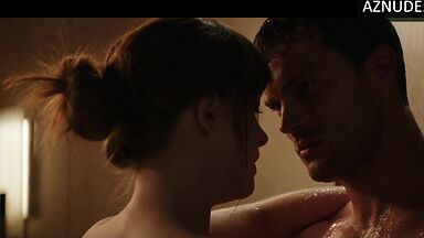 Dakota Johnson pushed with a dick from behind