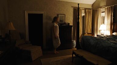Stripped of her nightgown