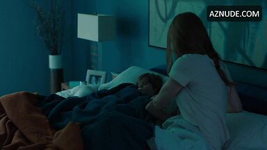 She wakes up in his pajamas