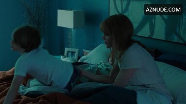 She wakes up in his pajamas