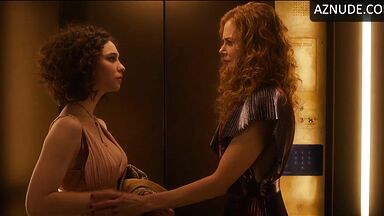 Nicole Kidman and Matilda De Angelis romantic kiss
