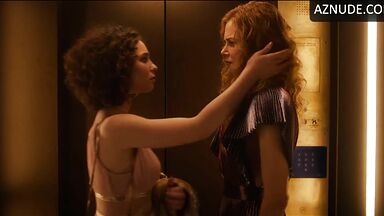 Nicole Kidman and Matilda De Angelis romantic kiss