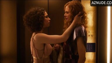 Nicole Kidman and Matilda De Angelis romantic kiss