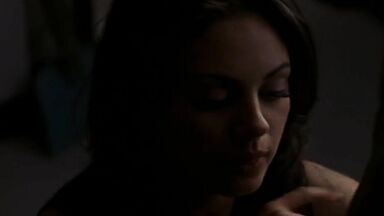 Mila Kunis she has a gorgeous cleavage