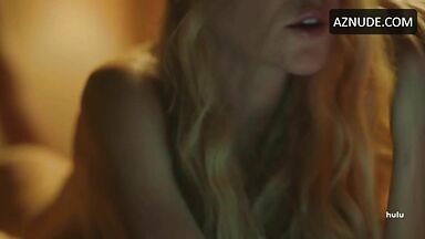 Nicole Kidman having sex in bed with his tits exposed