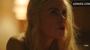 Nicole Kidman having sex in bed with his tits exposed