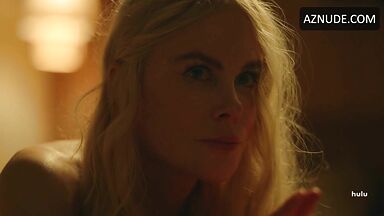Nicole Kidman having sex in bed with his tits exposed