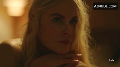 Nicole Kidman having sex in bed with his tits exposed