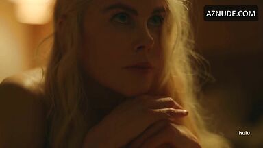 Nicole Kidman having sex in bed with his tits exposed