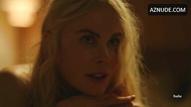Nicole Kidman having sex in bed with his tits exposed