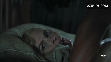 Nicole Kidman having sex in bed with his tits exposed