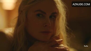 Nicole Kidman having sex in bed with his tits exposed