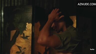 Nicole Kidman having sex in bed with his tits exposed
