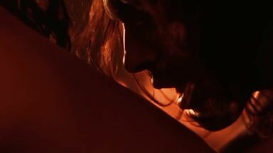 Salma Hayek licking