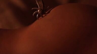 Salma Hayek licking