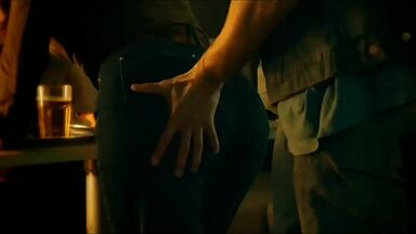 Salma Hayek's grabbed