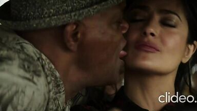 Salma Hayek's gropped