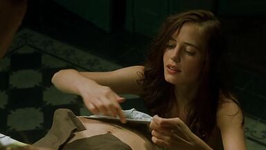 Eva Green playing with a dick