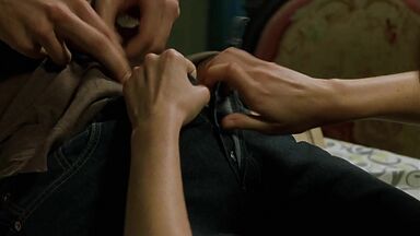 Eva Green playing with a dick