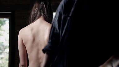 Teen offering herself