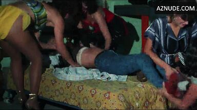 Denise Coward undressed in Battle For The Lost Planet