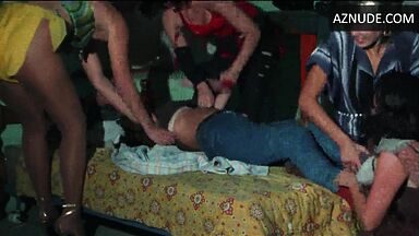 Denise Coward undressed in Battle For The Lost Planet