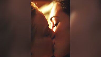Sexy and hot kiss