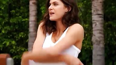 Alexandra Daddario undressing