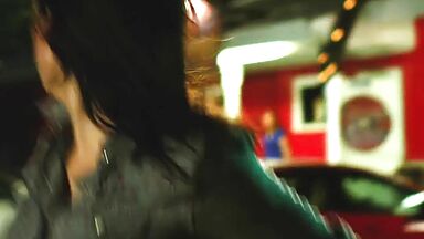 Alexandra Daddario sexy in Texas Chainsaw
