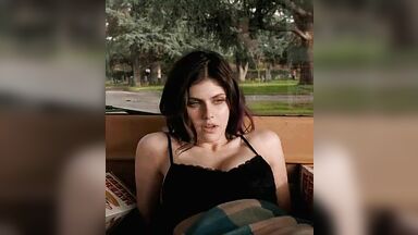 Alexandra Daddario sexy in Burying